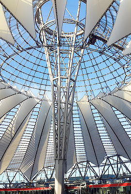 Potsdamer Platz – Sony Center Foto vom ony Center